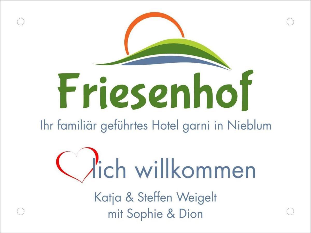 Friesenhof Nieblum - Hotel Garni Bagian luar foto
